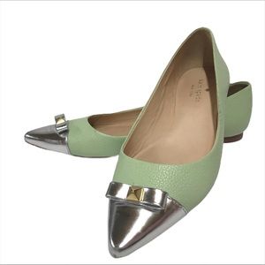 🕺HOST’S PICK!🕺Kate Spade “GINNY TOO” Green Flats
